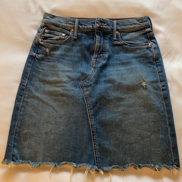 MOTHER | The Tomcat mini skirt fray | size 25 - Picture 2 of 6